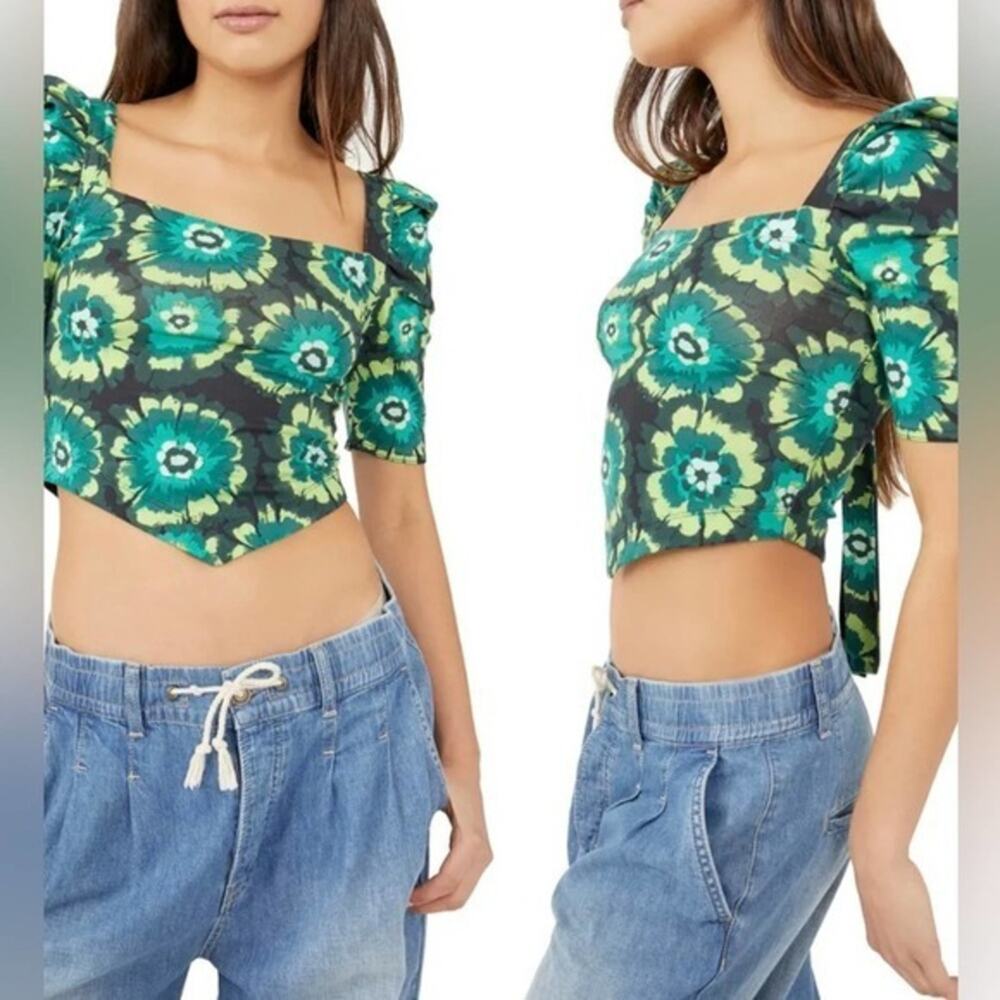 Free People‎ Give Me More Crop Top Size M NWT